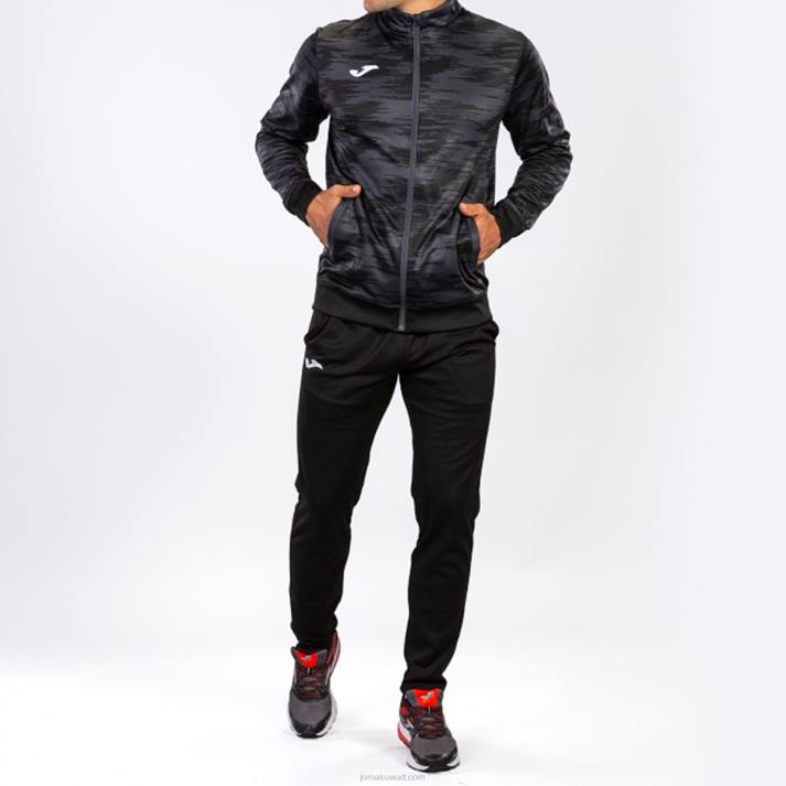 Joma 82P4R2960 الرمادي الداكن سترة الجاذبية رجال