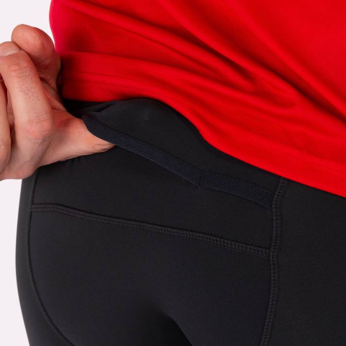 Joma 82P4R2965 أسود لباس ضيق قصير يعمل ليلاً رجال