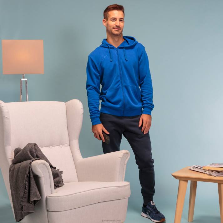 Joma 82P4R2969 الأزرق الملكي جاكيت بغطاء رأس ARGOS II رجال