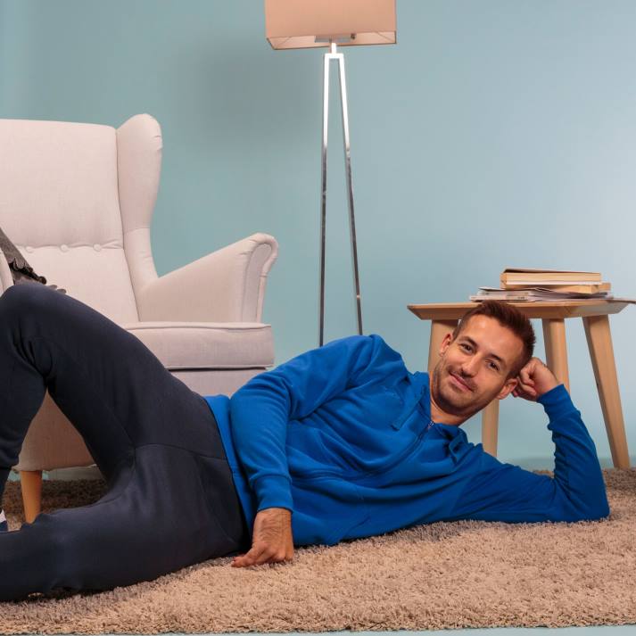 Joma 82P4R2969 الأزرق الملكي جاكيت بغطاء رأس ARGOS II رجال