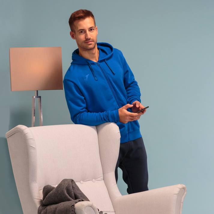 Joma 82P4R2969 الأزرق الملكي جاكيت بغطاء رأس ARGOS II رجال