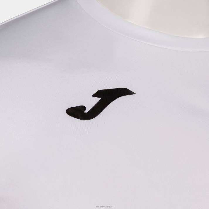 Joma 82P4R2974 أبيض قميص كوزنسا بأكمام قصيرة رجال