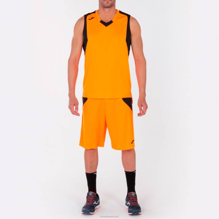 Joma 82P4R297 برتقالي أسود مجموعة نهائية رجال