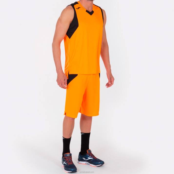 Joma 82P4R297 برتقالي أسود مجموعة نهائية رجال