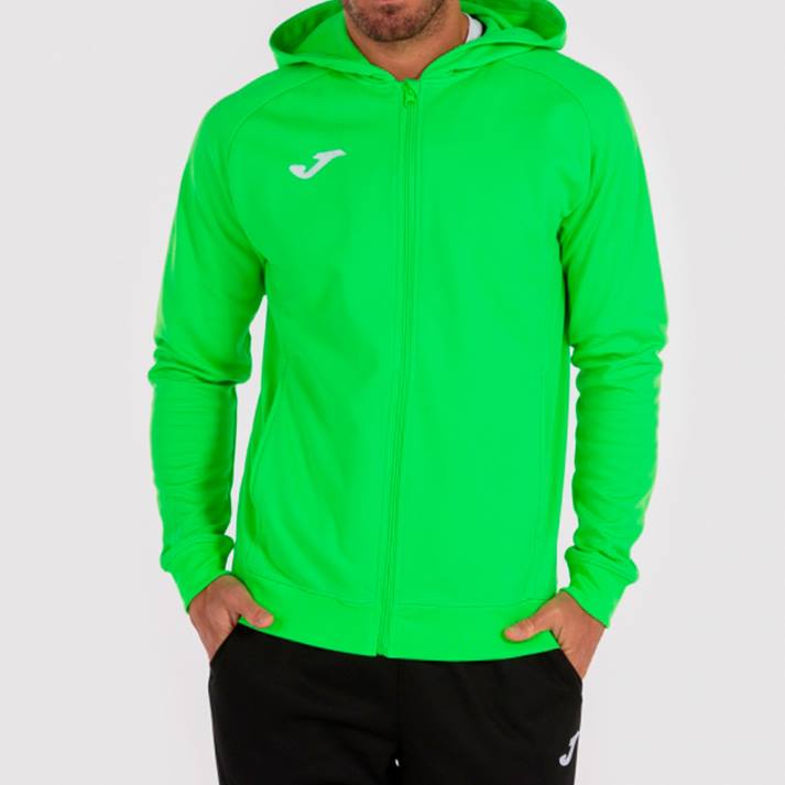 Joma 82P4R2992 نيون الخضراء سترة مقنعين menfis رجال