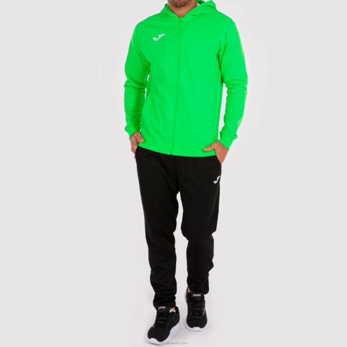 Joma 82P4R2992 نيون الخضراء سترة مقنعين menfis رجال