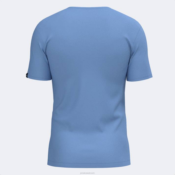 Joma 82P4R2996 أزرق قميص قصير الاكمام صحراوي رجال