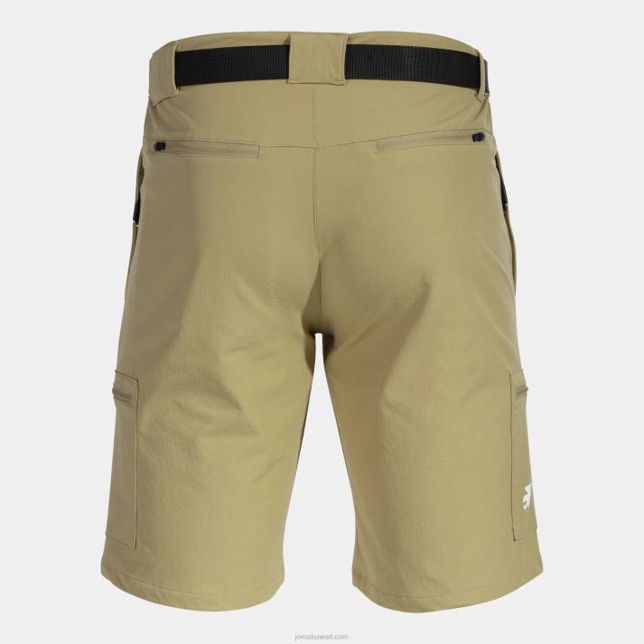 Joma 82P4R2997 اللون البيج مستكشف شورت برمودا رجال