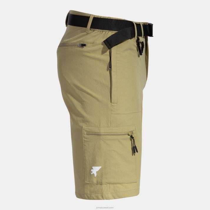 Joma 82P4R2997 اللون البيج مستكشف شورت برمودا رجال