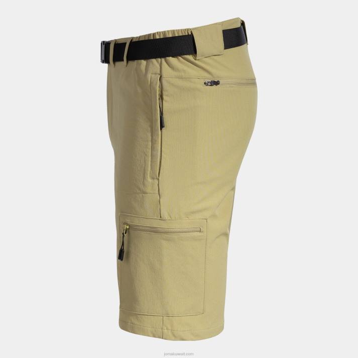 Joma 82P4R2997 اللون البيج مستكشف شورت برمودا رجال