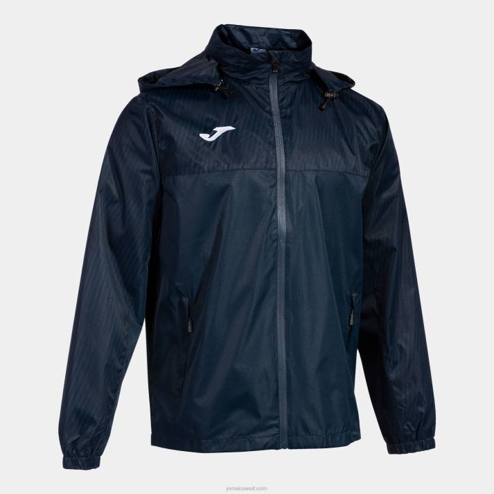 Joma 82P4R3009 الأزرق الداكن Rainjacket مونتريال رجال