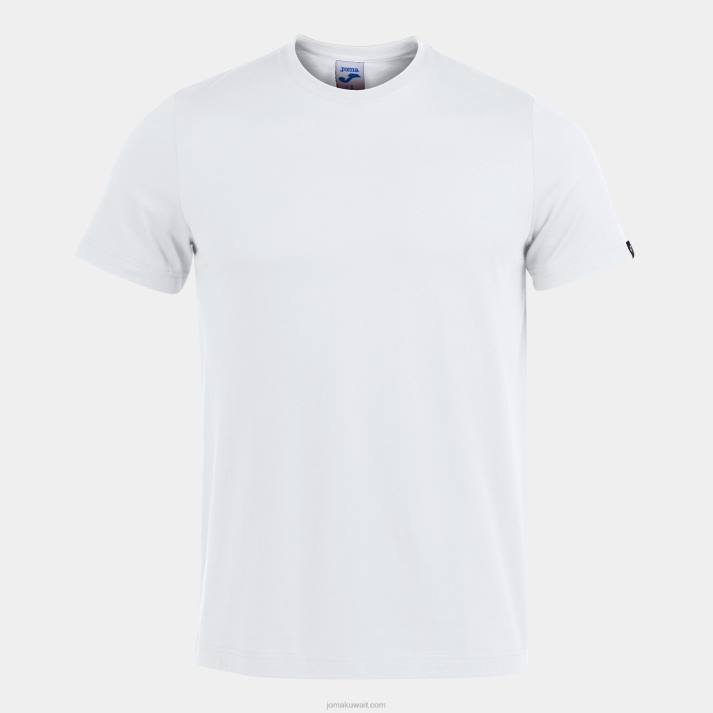 Joma 82P4R3010 أبيض قميص قصير الاكمام صحراوي رجال
