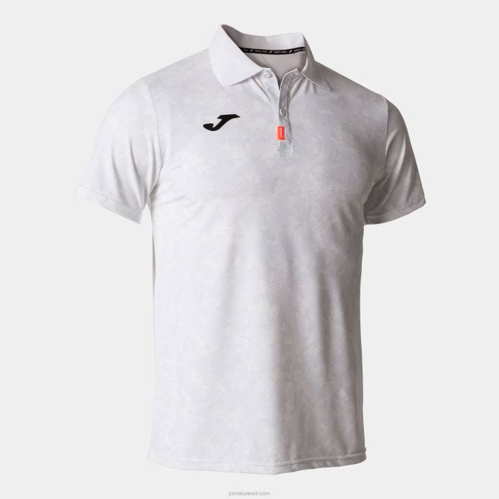 Joma 82P4R3026 رمادي قميص بولو قصير الأكمام التحدي رجال