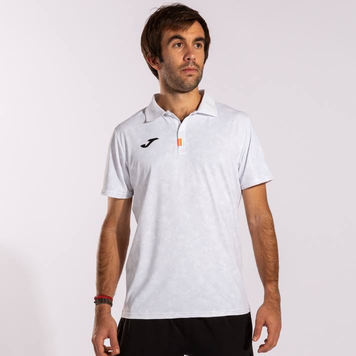 Joma 82P4R3026 رمادي قميص بولو قصير الأكمام التحدي رجال