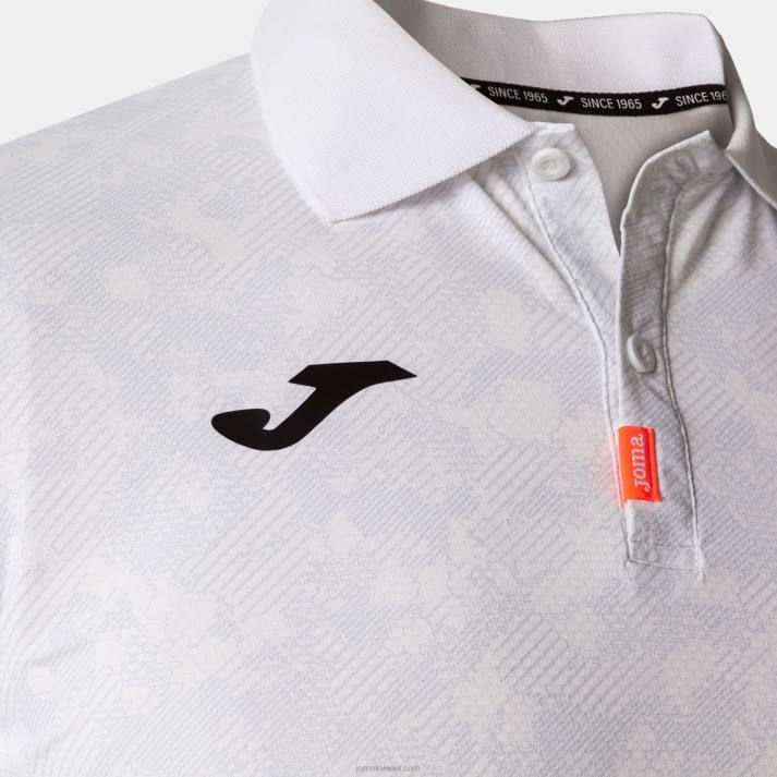 Joma 82P4R3026 رمادي قميص بولو قصير الأكمام التحدي رجال