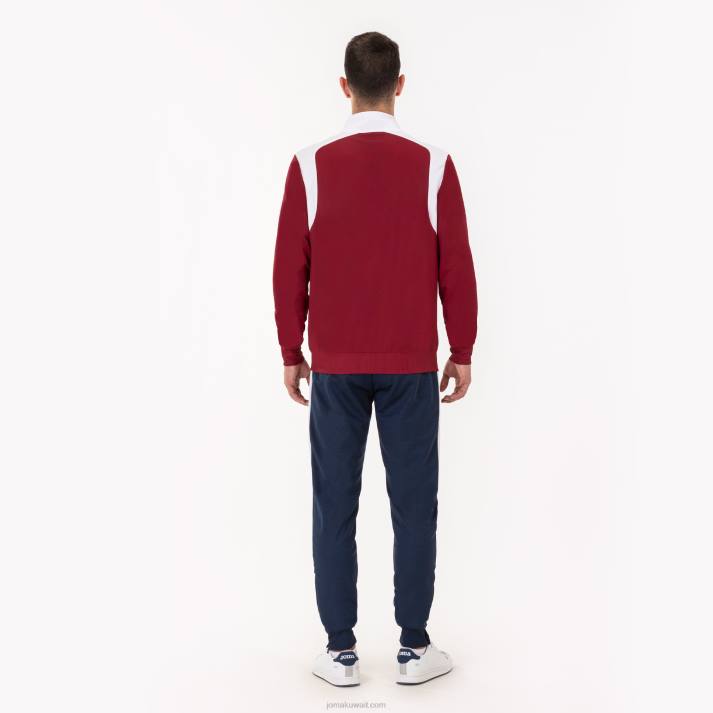 Joma 82P4R302 بورجوندي أبيض بطولة رياضية v رجال