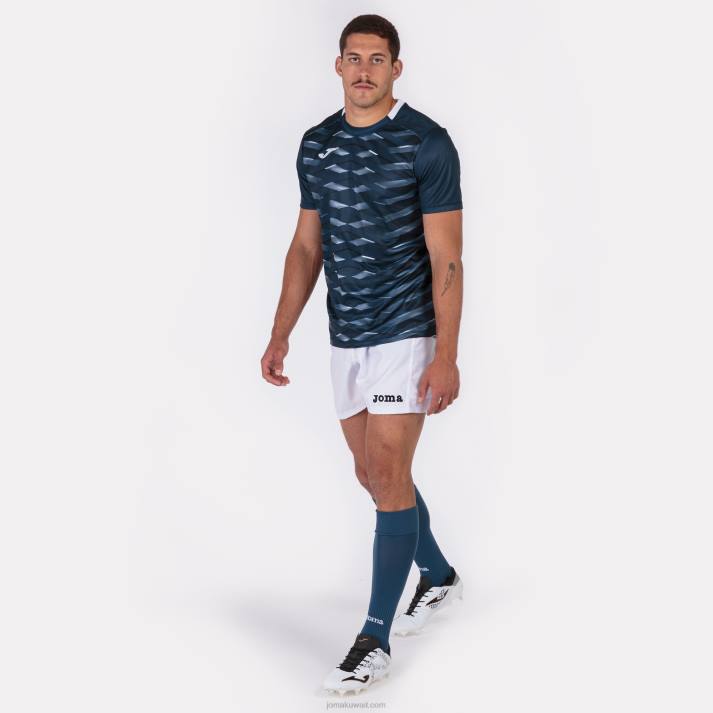 Joma 82P4R303 الأزرق الداكن قميص بأكمام قصيرة MySkin Academy رجال