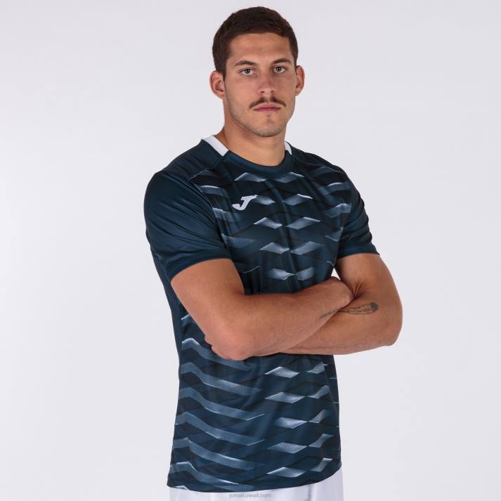 Joma 82P4R303 الأزرق الداكن قميص بأكمام قصيرة MySkin Academy رجال