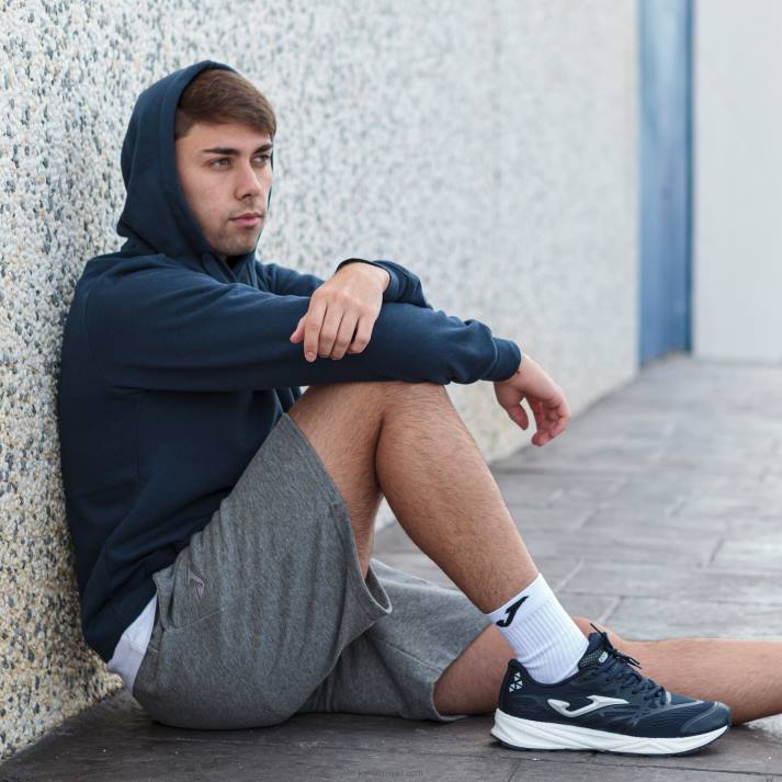 Joma 82P4R3040 الأزرق الداكن سترة مقنعين مونتانا رجال