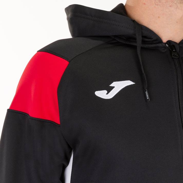 Joma 82P4R304 أسود أحمر أبيض طاقم سترة مقنعين ثالثا رجال