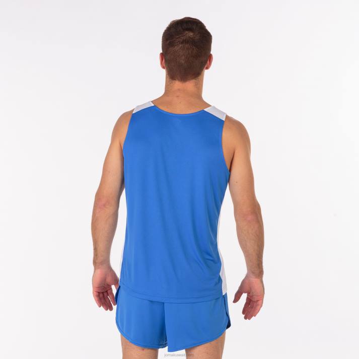 Joma 82P4R3051 أزرق ملكي أبيض أعلى سجل للدبابات الثاني رجال