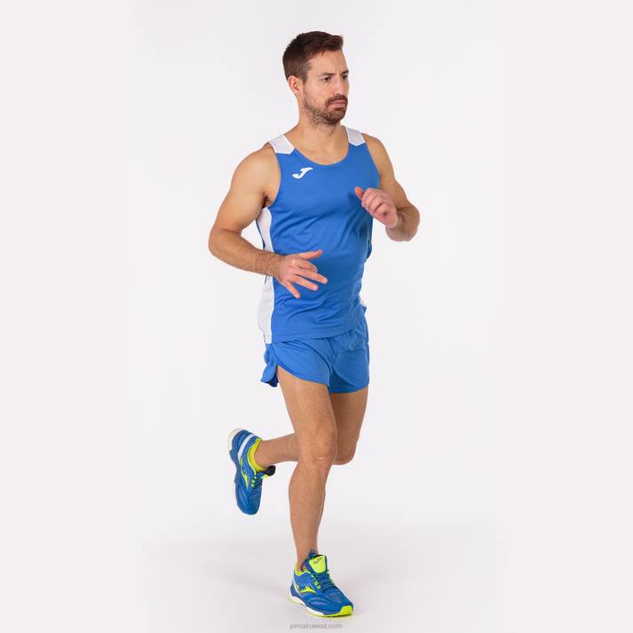 Joma 82P4R3051 أزرق ملكي أبيض أعلى سجل للدبابات الثاني رجال