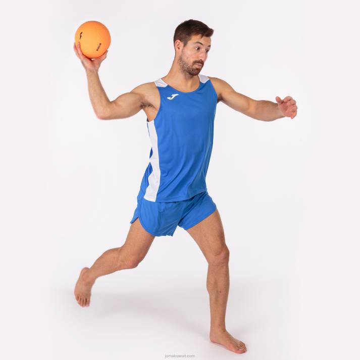 Joma 82P4R3051 أزرق ملكي أبيض أعلى سجل للدبابات الثاني رجال