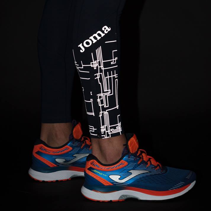 Joma 82P4R3053 الأزرق الداكن لباس ضيق طويل النخبة الثامن رجال