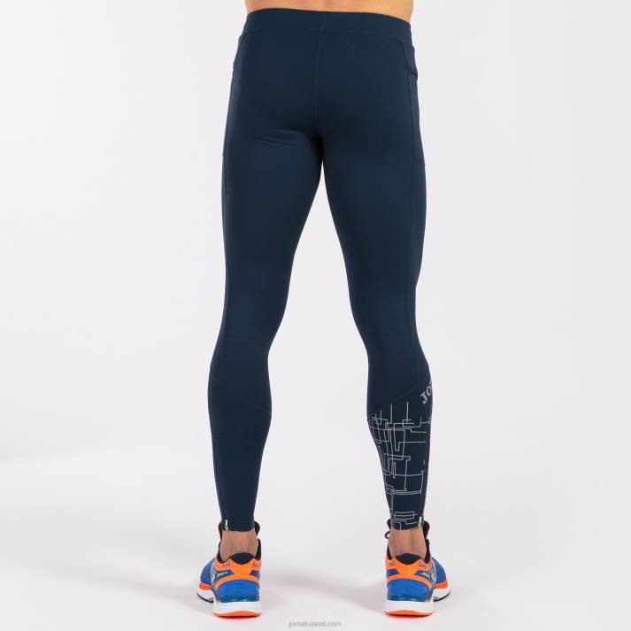 Joma 82P4R3053 الأزرق الداكن لباس ضيق طويل النخبة الثامن رجال