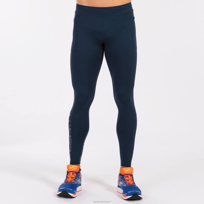 Joma 82P4R3053 الأزرق الداكن لباس ضيق طويل النخبة الثامن رجال