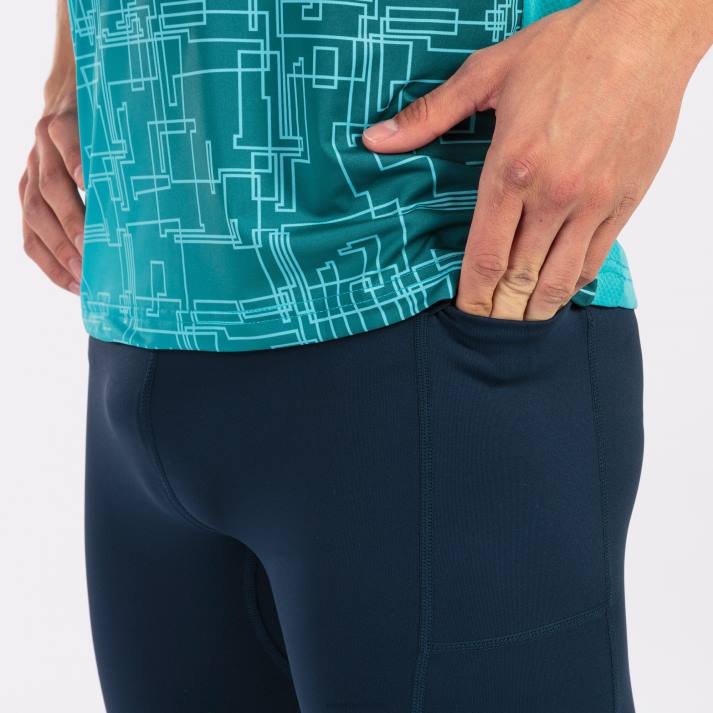 Joma 82P4R3053 الأزرق الداكن لباس ضيق طويل النخبة الثامن رجال