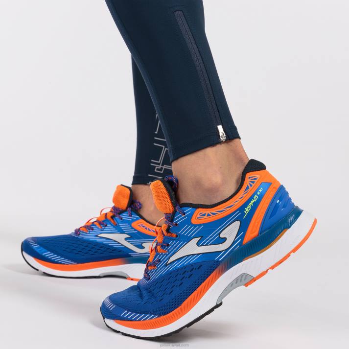 Joma 82P4R3053 الأزرق الداكن لباس ضيق طويل النخبة الثامن رجال