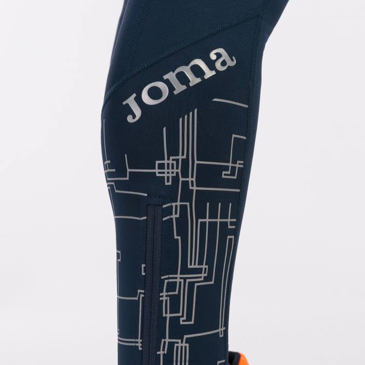 Joma 82P4R3053 الأزرق الداكن لباس ضيق طويل النخبة الثامن رجال