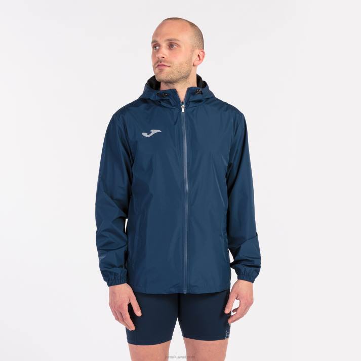 Joma 82P4R3060 الأزرق الداكن Rainjacket النخبة الثامن رجال