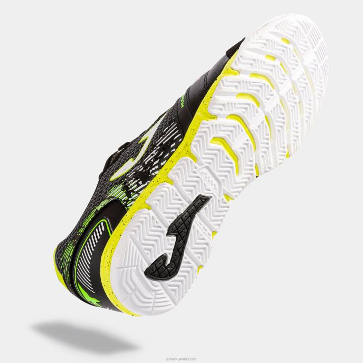 Joma 82P4R306 أسود أحذية كرة الصالات مونديال 22 داخلي