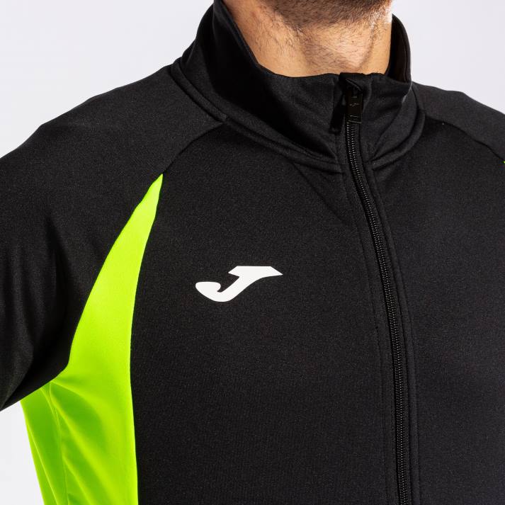 Joma 82P4R310 أسود أصفر فلوري سترة كرونو