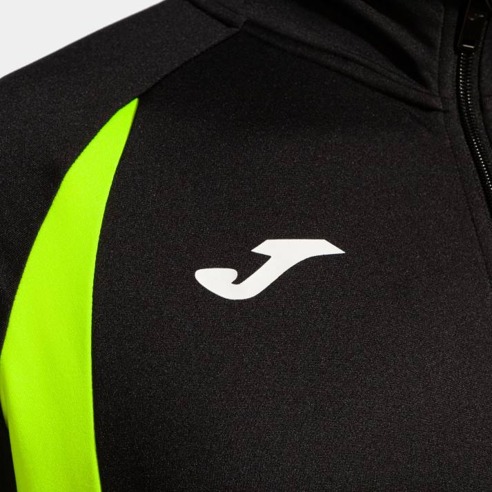 Joma 82P4R310 أسود أصفر فلوري سترة كرونو