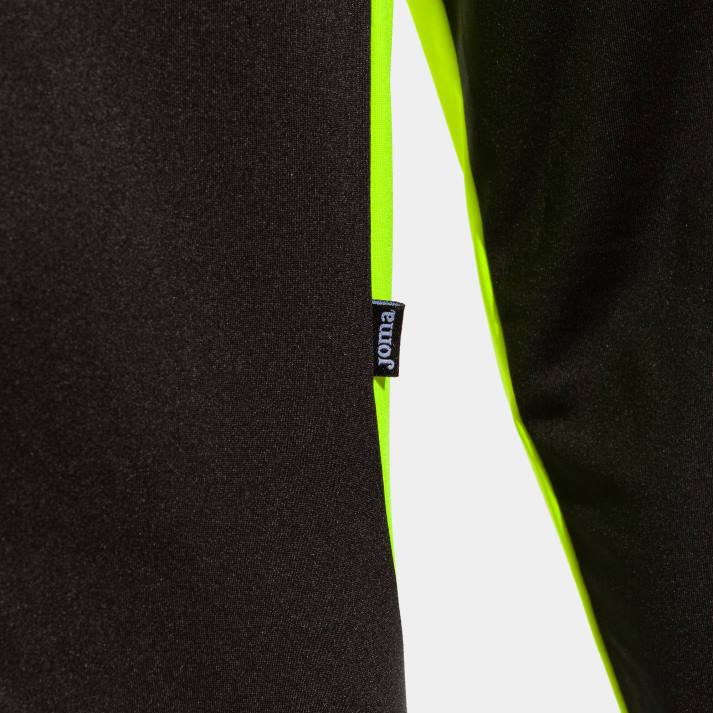 Joma 82P4R310 أسود أصفر فلوري سترة كرونو