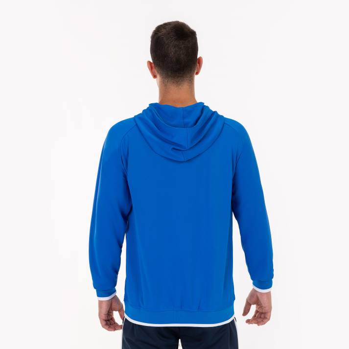 Joma 82P4R3128 أزرق ملكي أبيض سوبرنوفا سترة مقنعين رجال