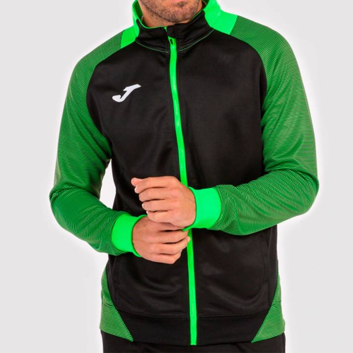 Joma 82P4R3135 أسود أخضر نيون سترة أساسية ثانيا رجال