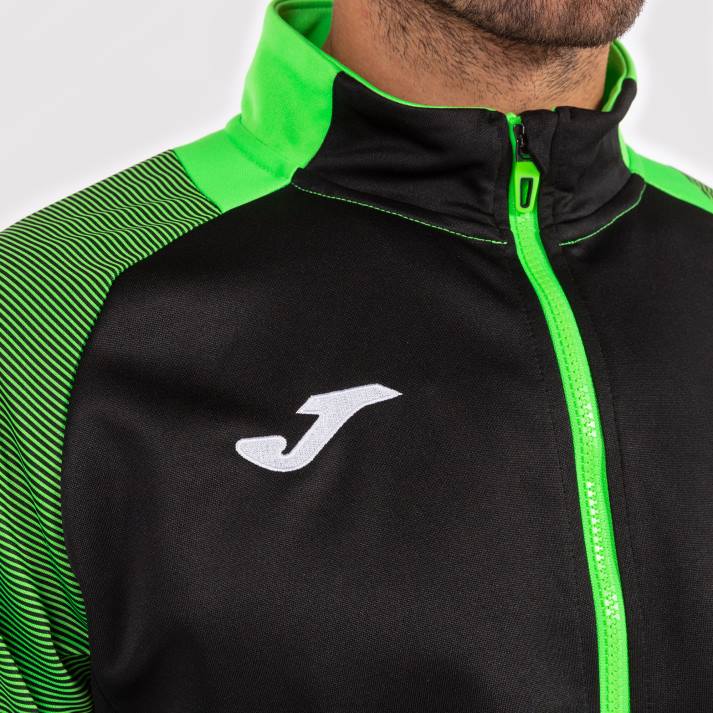 Joma 82P4R3135 أسود أخضر نيون سترة أساسية ثانيا رجال