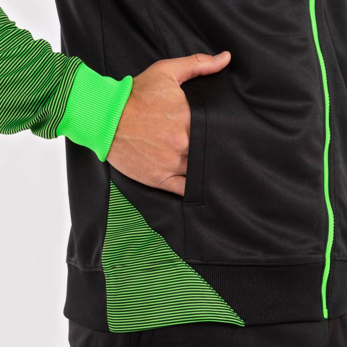 Joma 82P4R3135 أسود أخضر نيون سترة أساسية ثانيا رجال