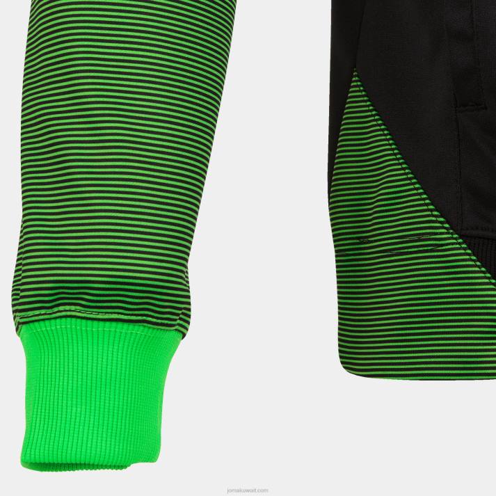 Joma 82P4R3135 أسود أخضر نيون سترة أساسية ثانيا رجال