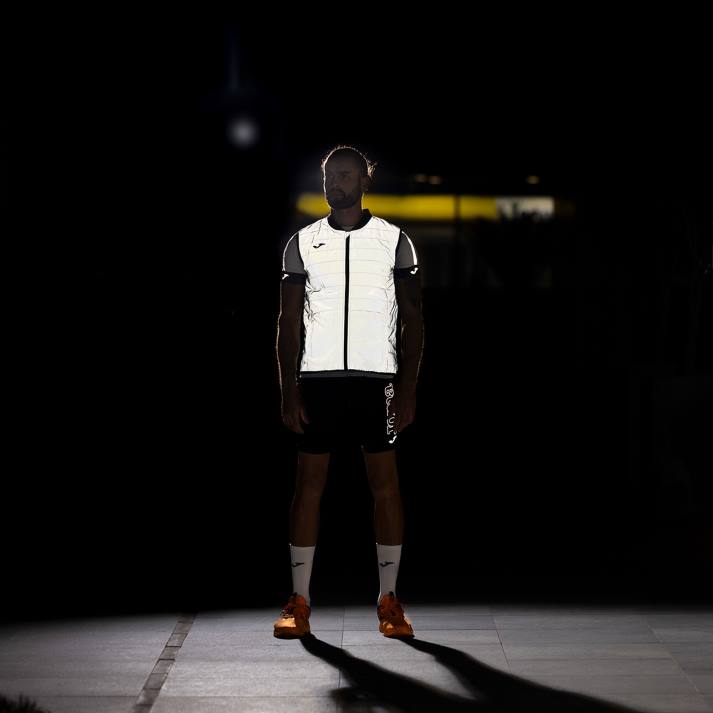 Joma 82P4R3150 أسود سترة مبطنة r-night رجال