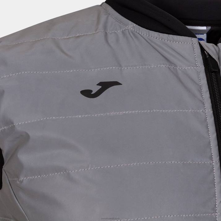 Joma 82P4R3150 أسود سترة مبطنة r-night رجال