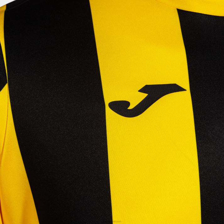 Joma 82P4R3198 أصفر أسود قميص طويل الاكمام انتر كلاسيك رجال