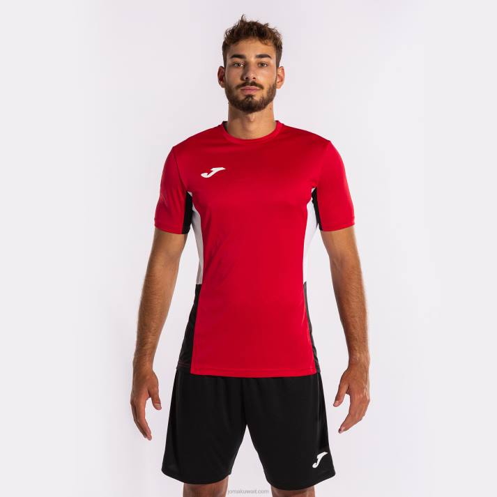 Joma 82P4R3206 أحمر أسود أبيض تعيين danubio الثاني رجال