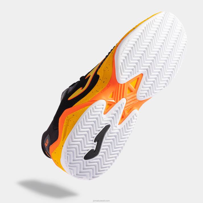 Joma 82P4R322 برتقالة سوداء حذاء t.ace 23 طين رجال