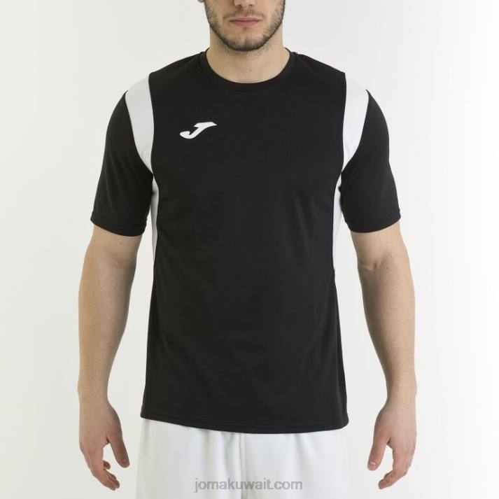 Joma 82P4R3231 أسود قميص دينامو كم قصير رجال