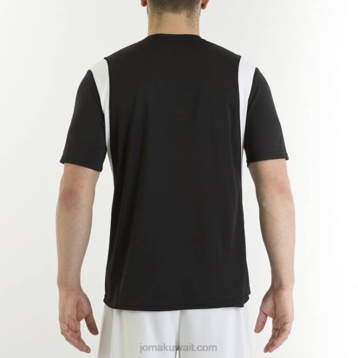 Joma 82P4R3231 أسود قميص دينامو كم قصير رجال